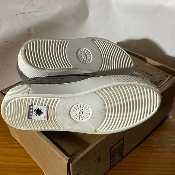 Women’s slip on Uggs. Size 6. Gray. Practically brand new. Worn once. - Picture 3 of 5